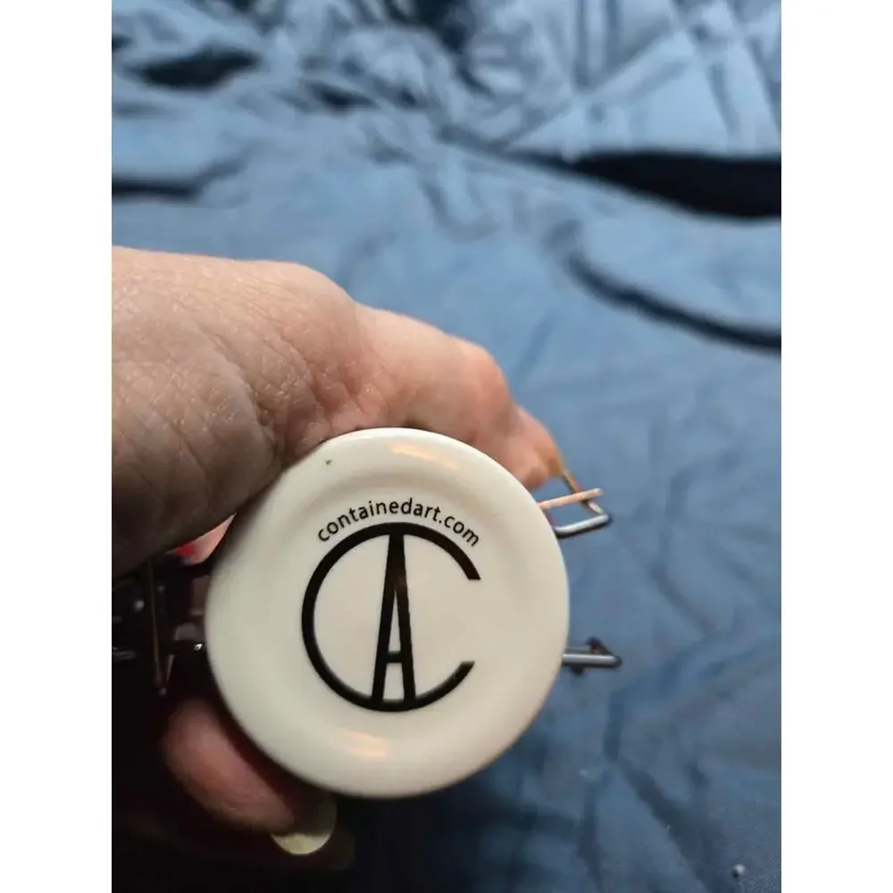 Contained Art Ceramic Gnome Stash Jar
